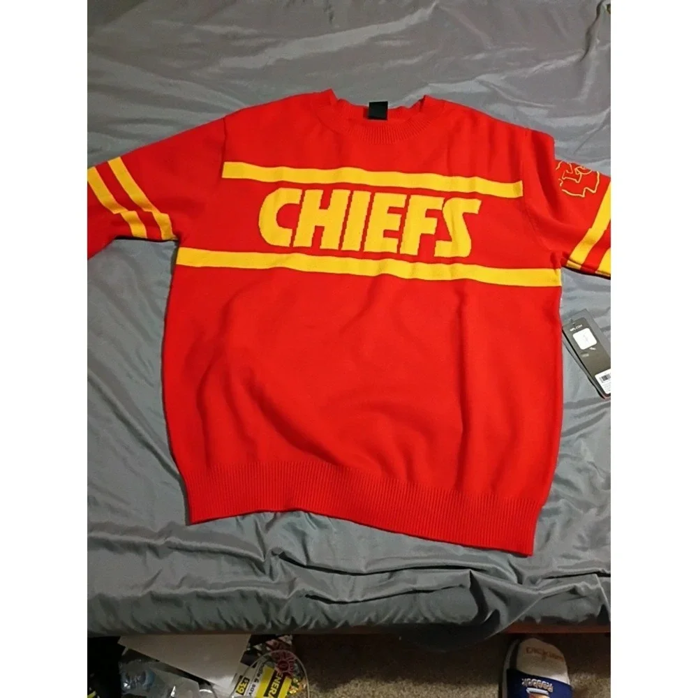Ultra GAME NFL Kansas City Chiefs‎ Red Sweater Size M Team Apparel